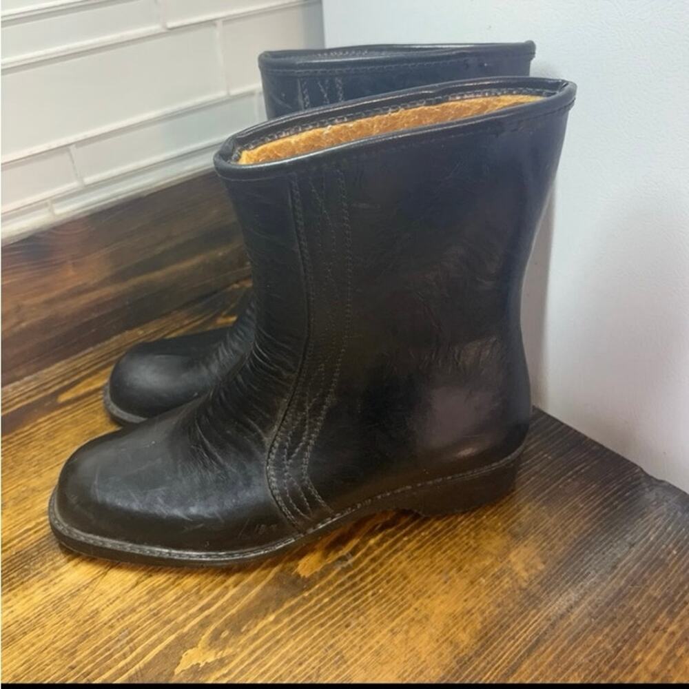 Made In The USA‎ Black Waterproof Insulated Boots Size 10